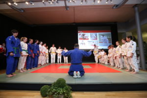 Die Judosparte hat auf der Los-Sparen-Veranstaltung gezeigt, was die Judoka alles können. 